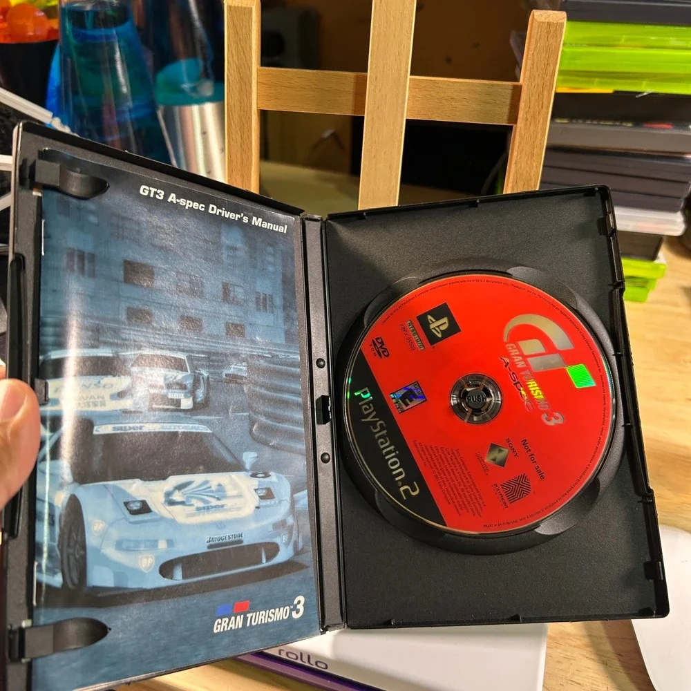Gran Turismo 3 A-Spec PS2 PlayStation 2 Game NTSC U/C Not For Sale With Manual